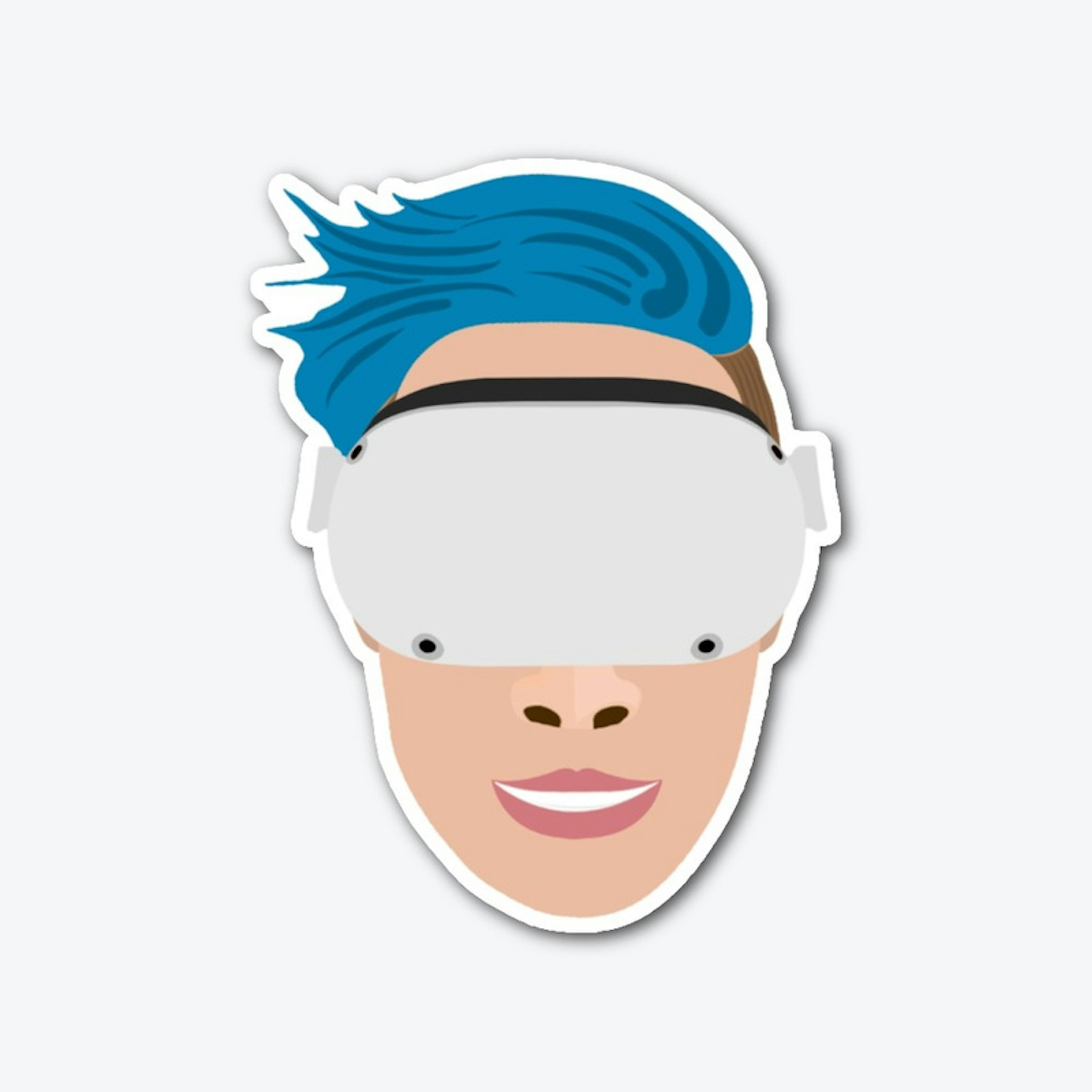 VR Headset Mysticle Sticker